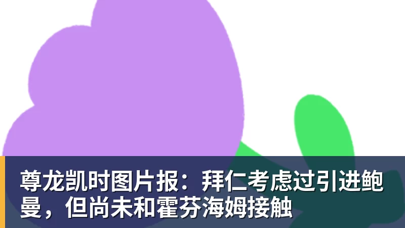 尊龙凯时图片报:拜仁考虑过引进鲍曼,但尚未和霍芬海姆接触